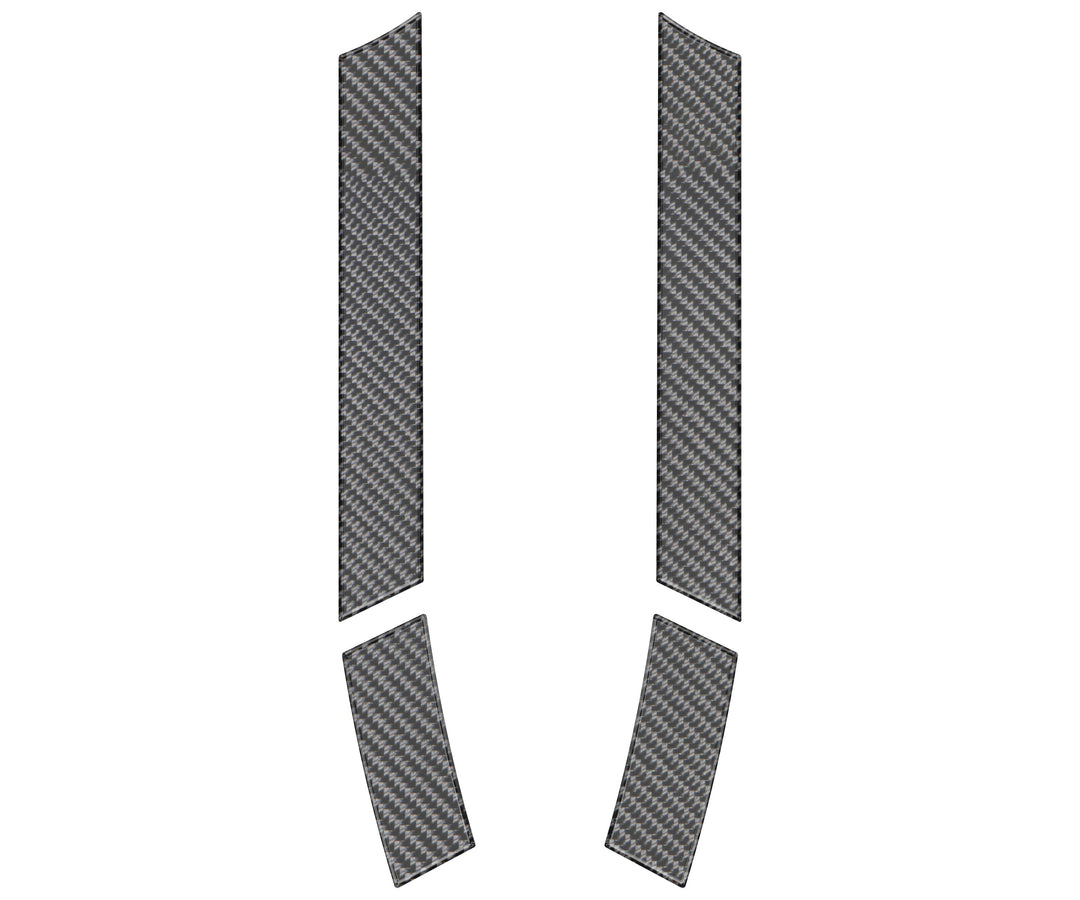 Upper C Pillar Upper Overlays Fits 2024-2025 Toyota Land Cruiser & Lexus GX550