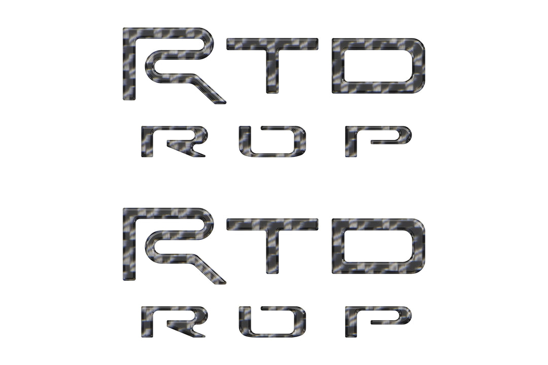 TRD Pro Interior Door Letter Overlays Fits 2024-2025 Toyota Tacoma