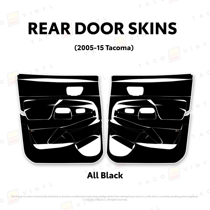 2005-15 Tacoma Door Skins