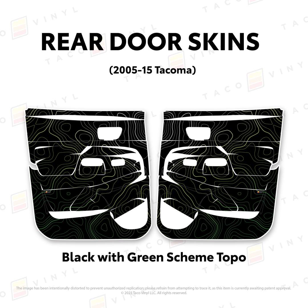 2005-15 Tacoma Door Skins