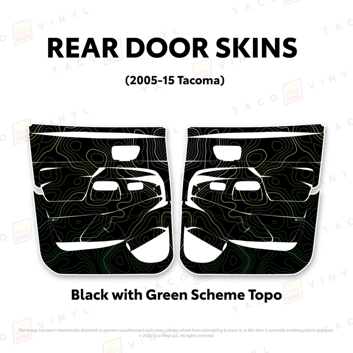 2005-15 Tacoma Door Skins