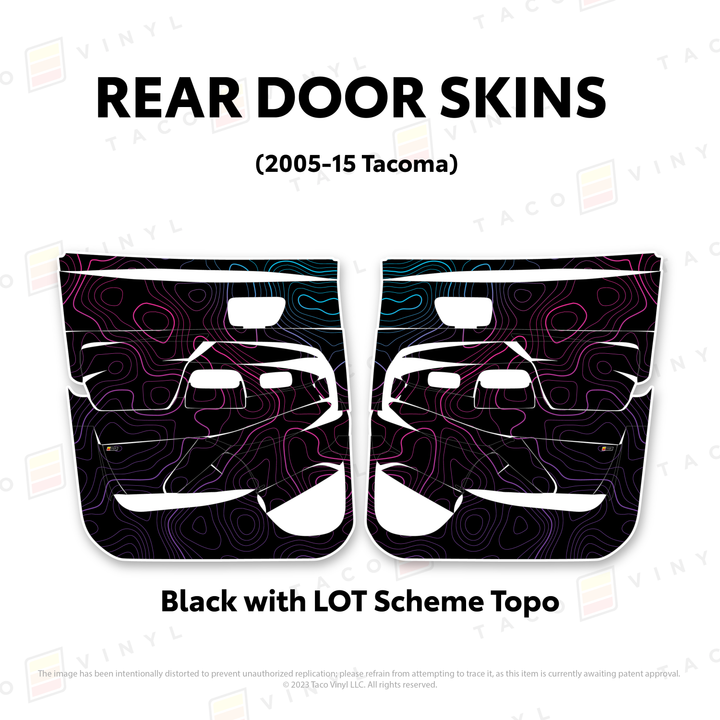 2005-15 Tacoma Door Skins