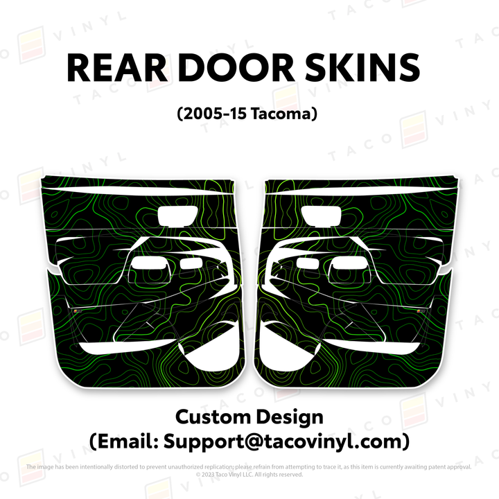 2005-15 Tacoma Door Skins