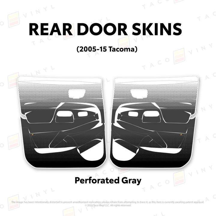 2005-15 Tacoma Door Skins