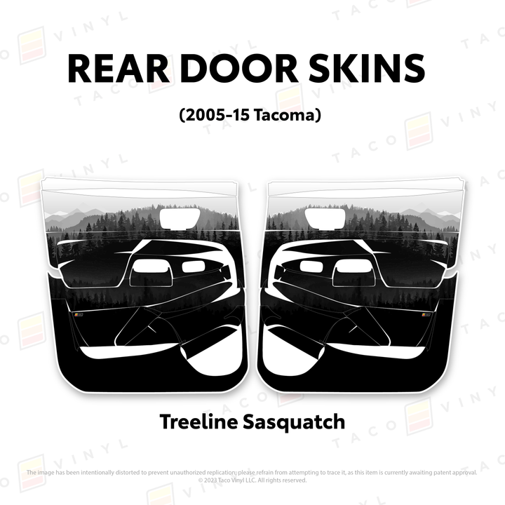 2005-15 Tacoma Door Skins
