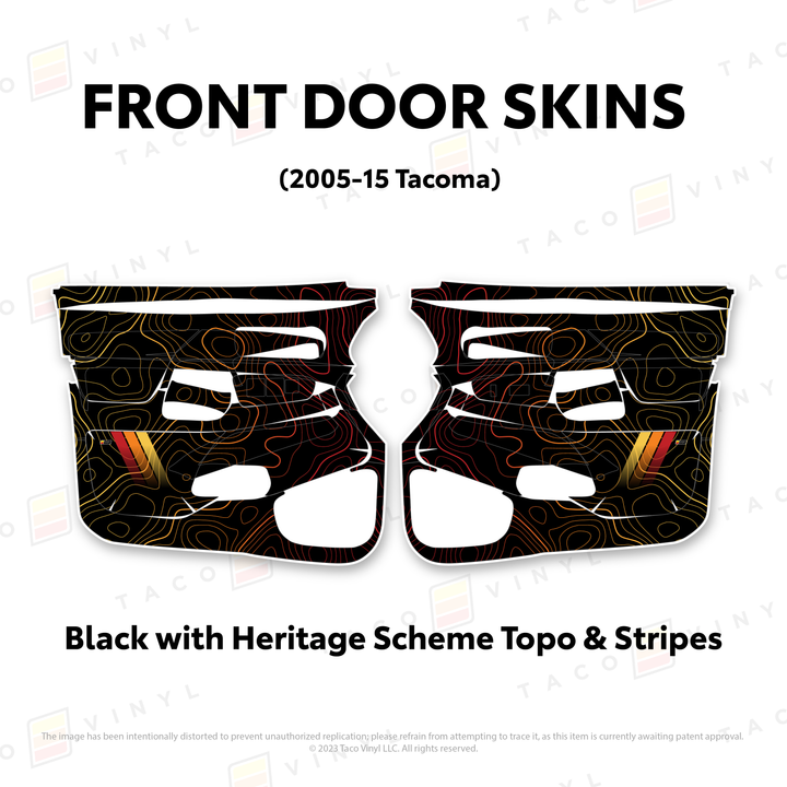 2005-15 Tacoma Door Skins