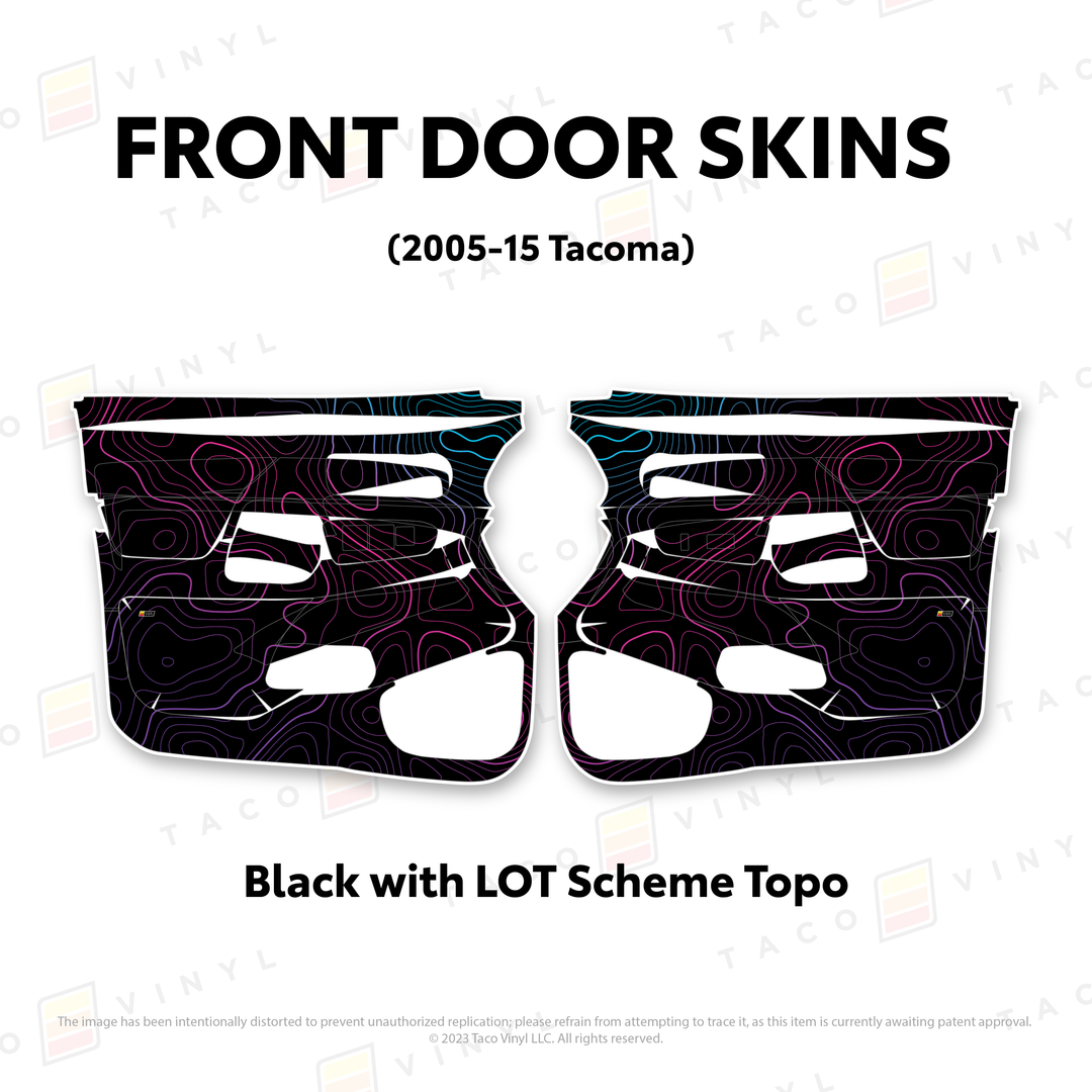 2005-15 Tacoma Door Skins