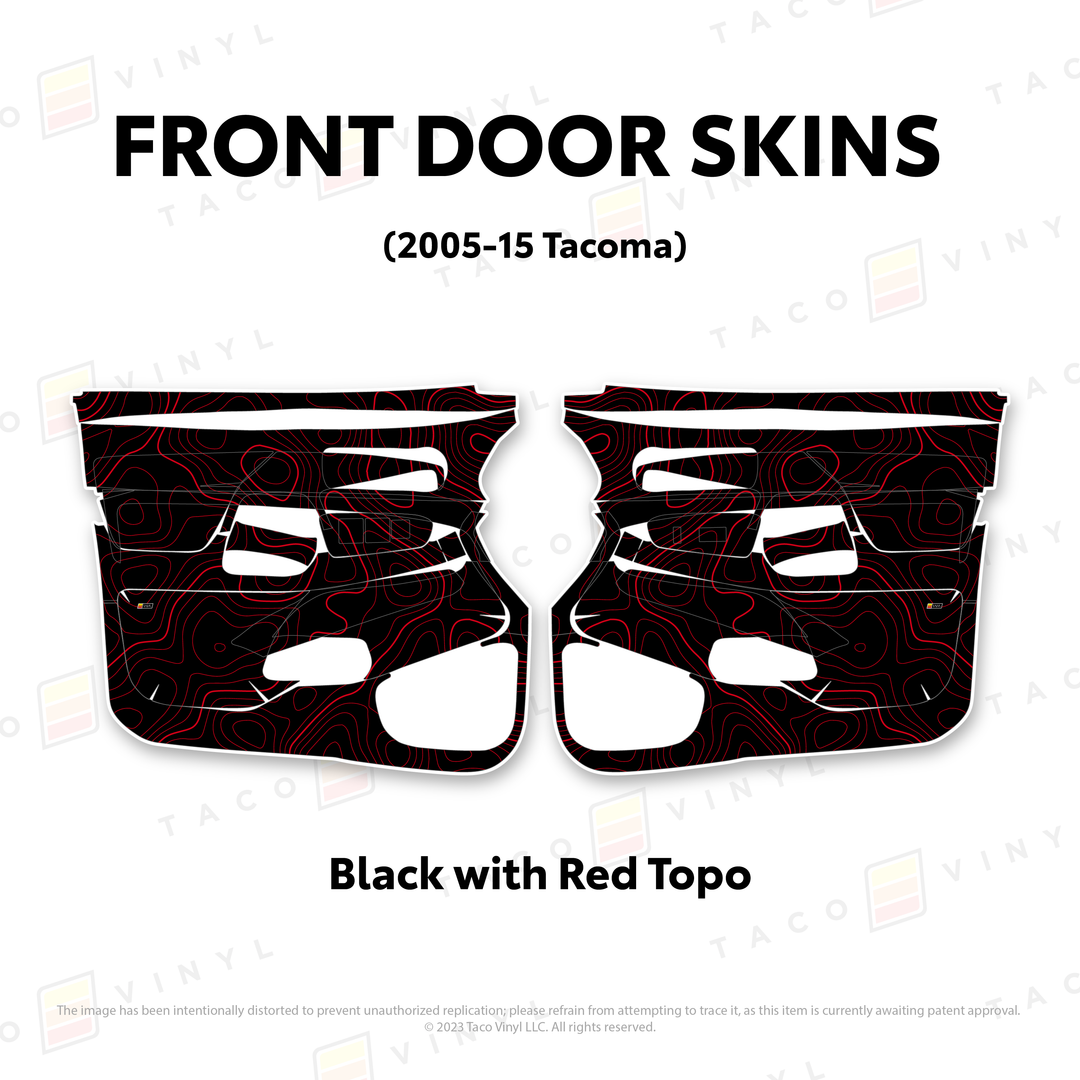 2005-15 Tacoma Door Skins