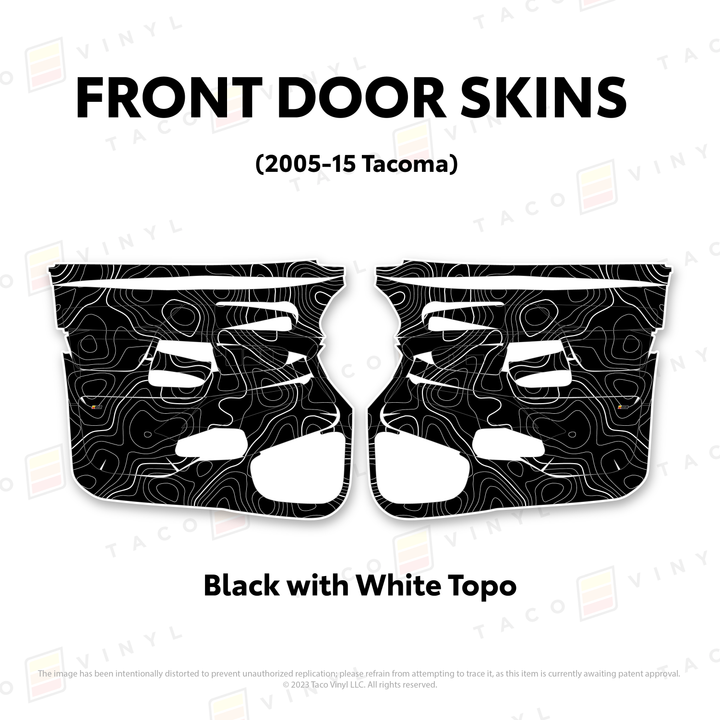 2005-15 Tacoma Door Skins