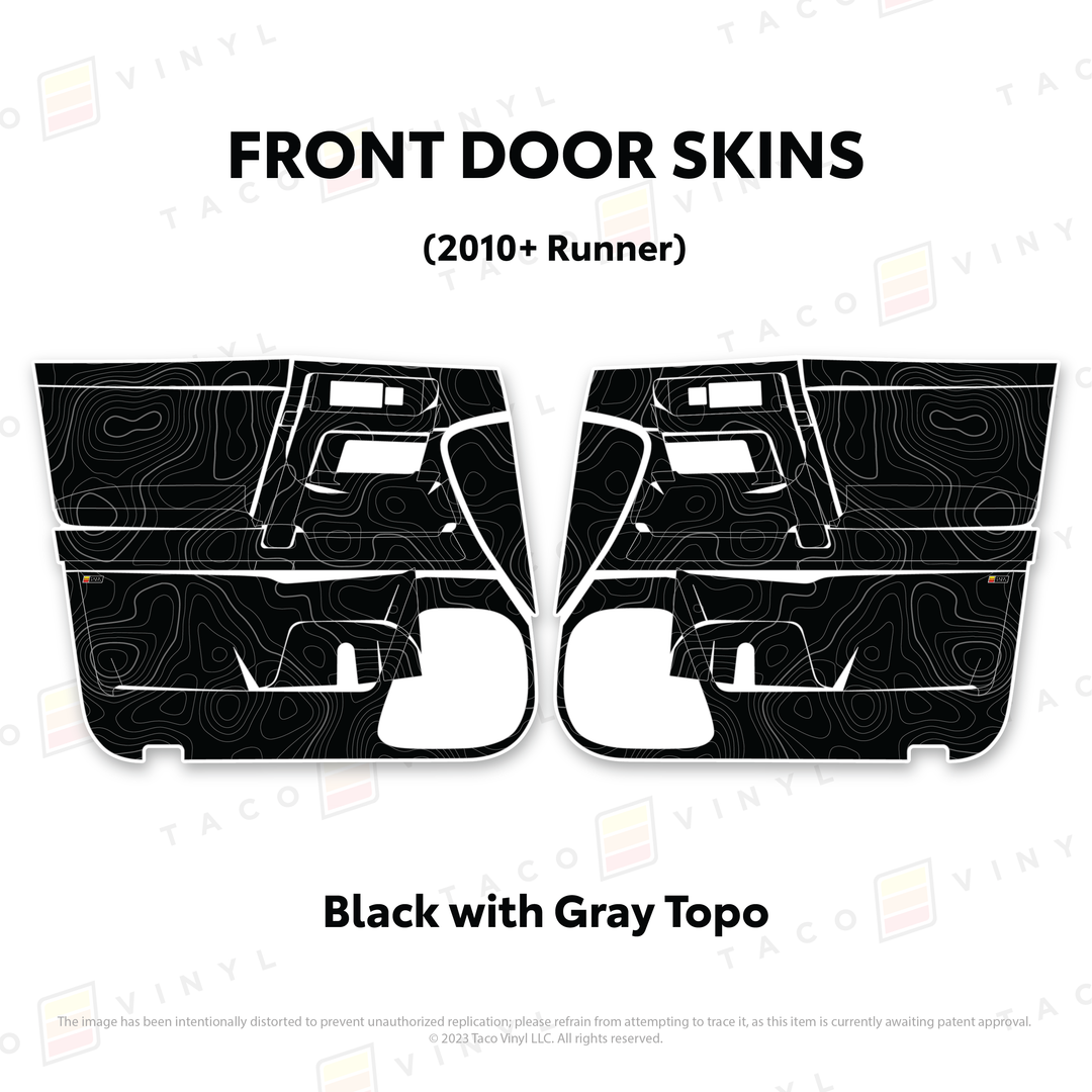 2010-24 4Runner Door Skins