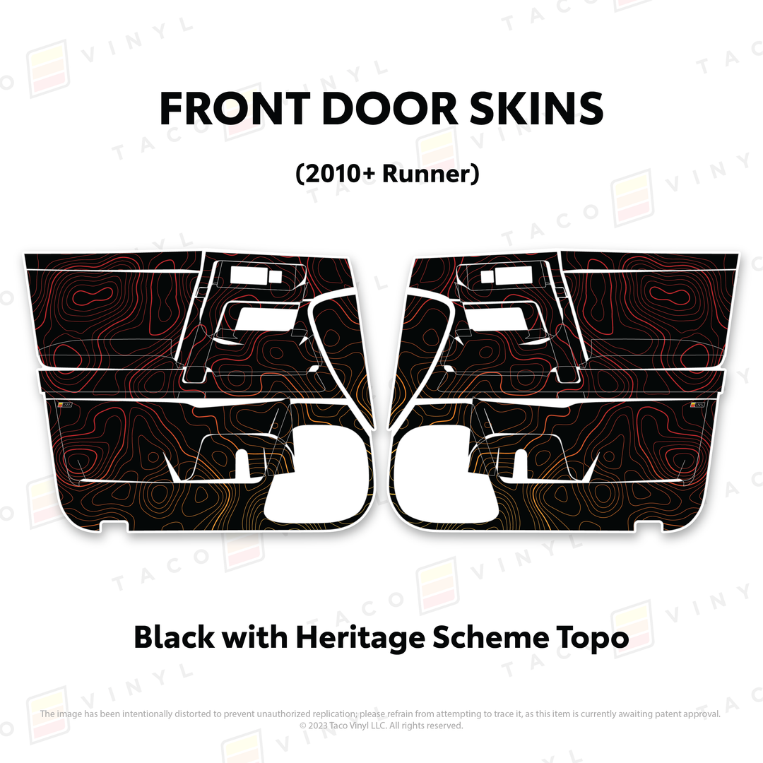 2010-24 4Runner Door Skins