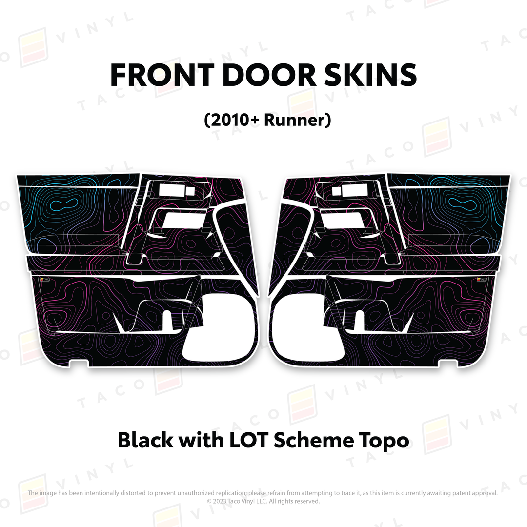 2010-24 4Runner Door Skins