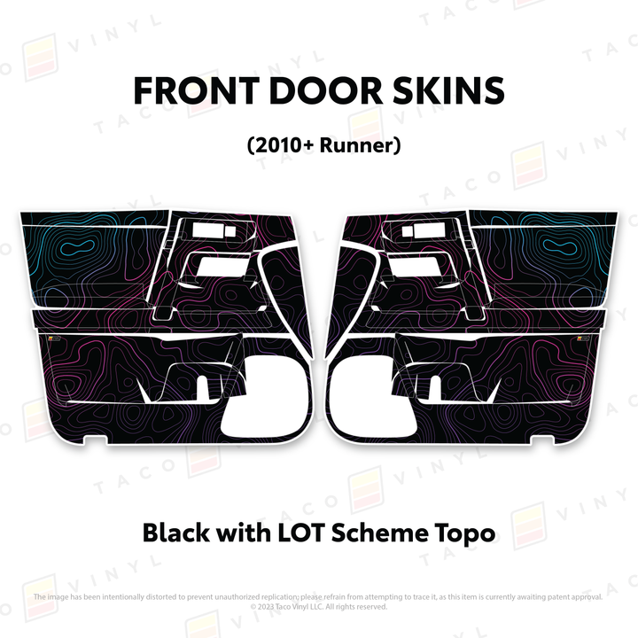 2010-24 4Runner Door Skins