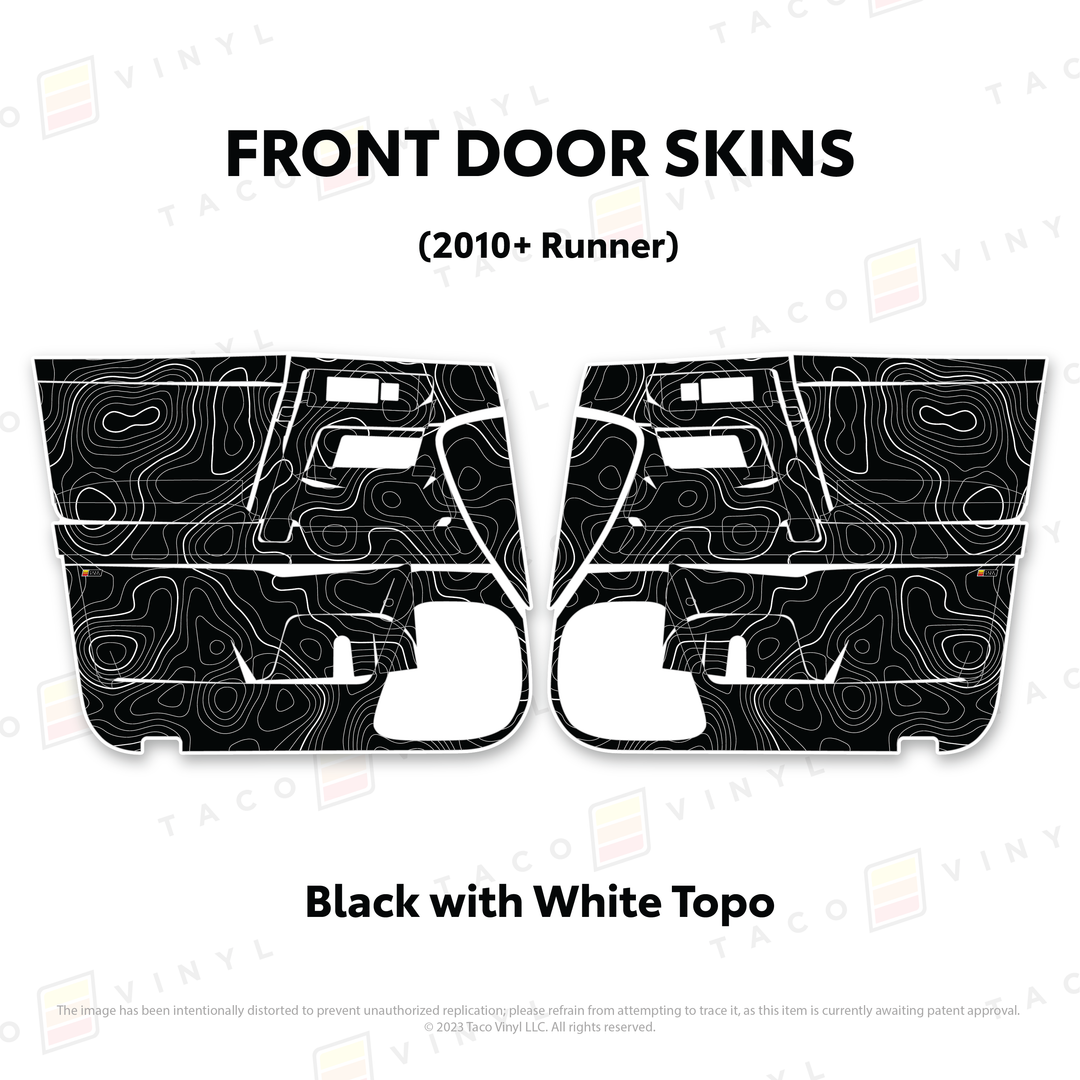 2010-24 4Runner Door Skins