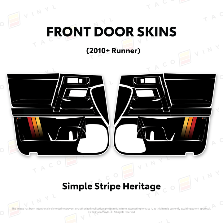 2010-24 4Runner Door Skins