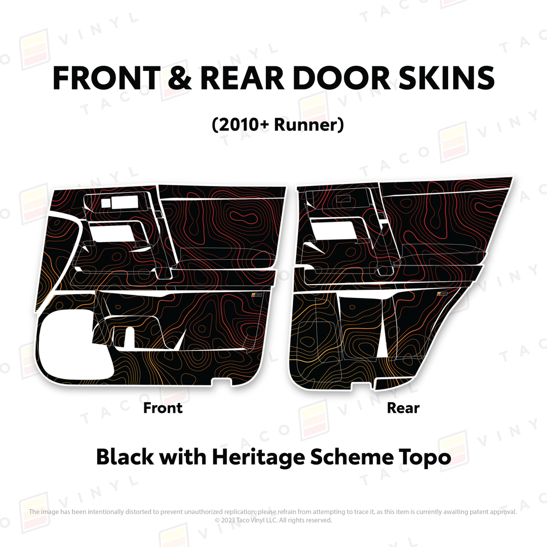2010-24 4Runner Door Skins