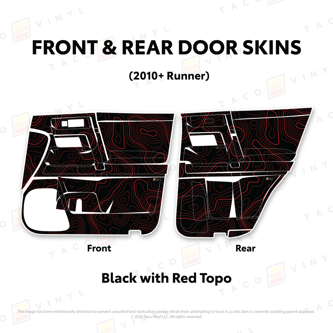 2010-24 4Runner Door Skins