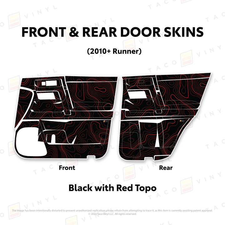 2010-24 4Runner Door Skins