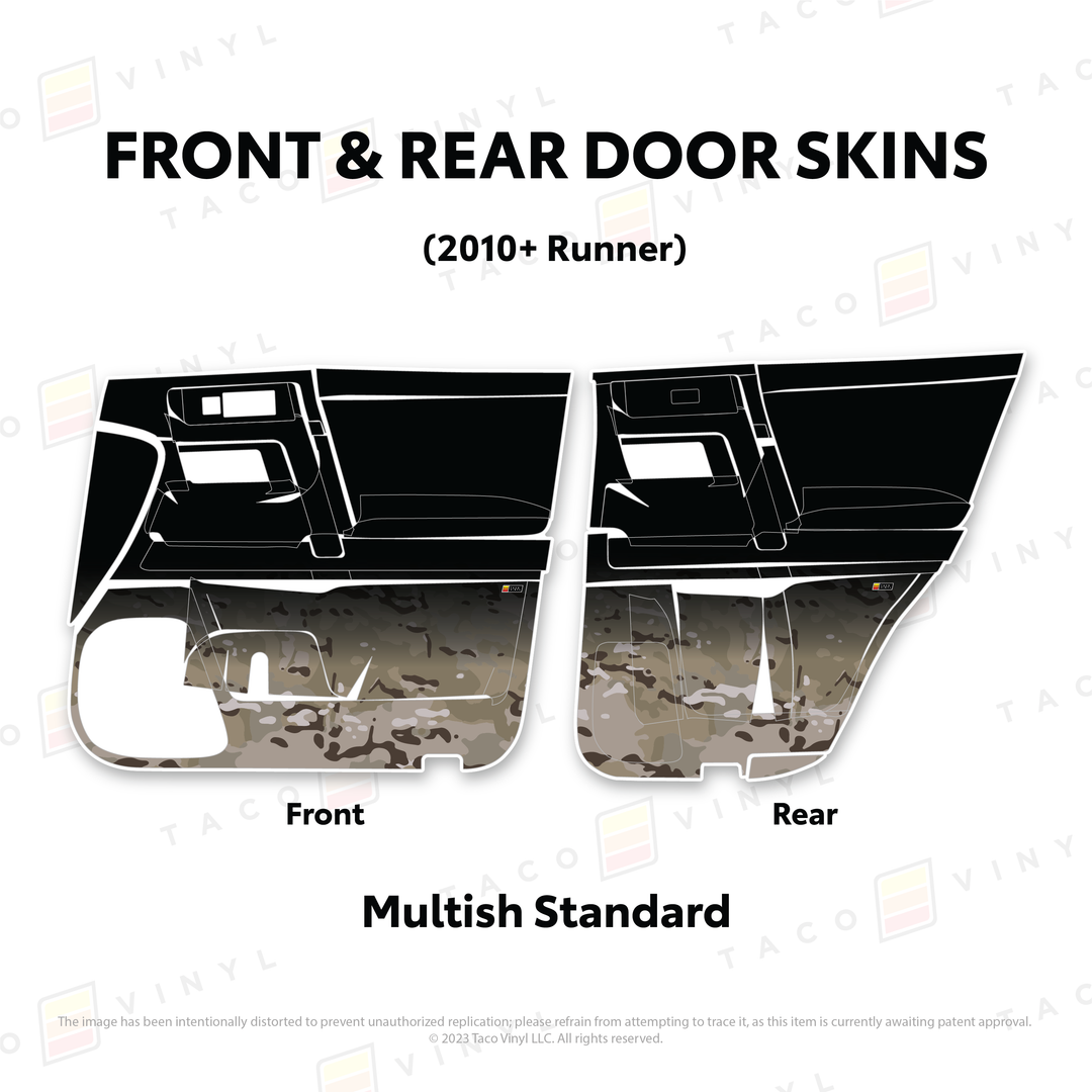 2010-24 4Runner Door Skins