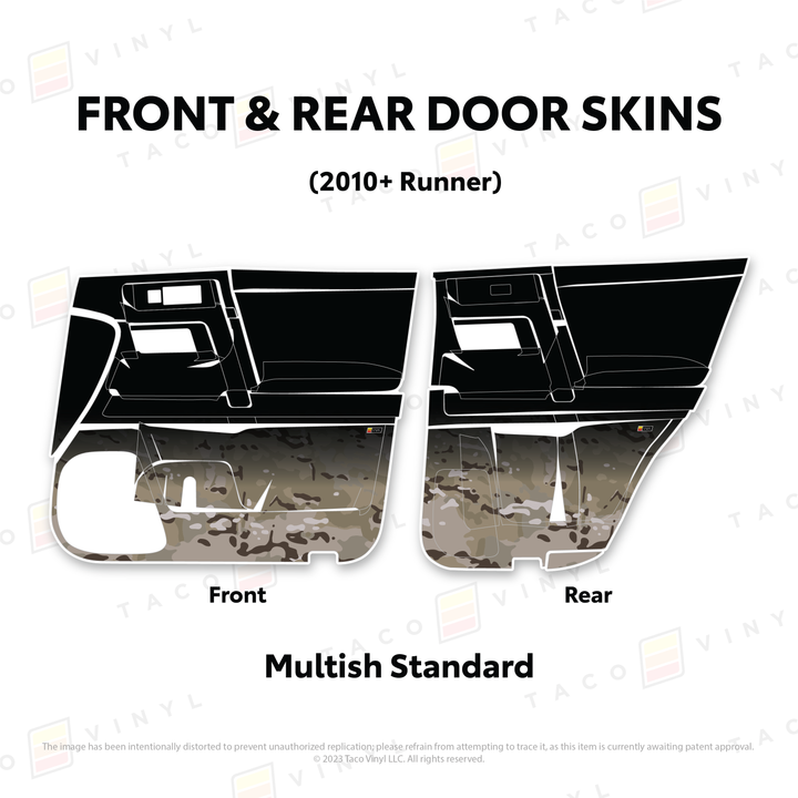 2010-24 4Runner Door Skins