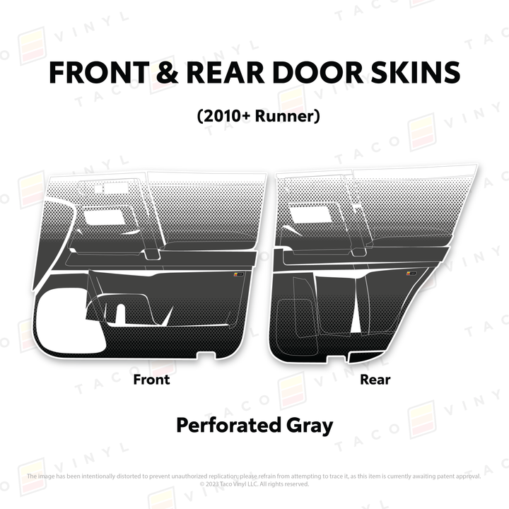 2010-24 4Runner Door Skins