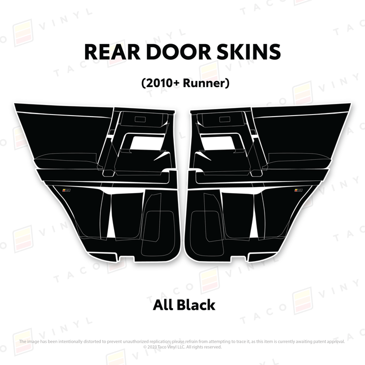 2010-24 4Runner Door Skins