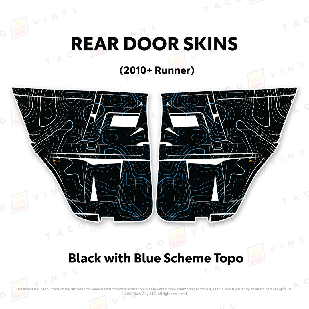 2010-24 4Runner Door Skins