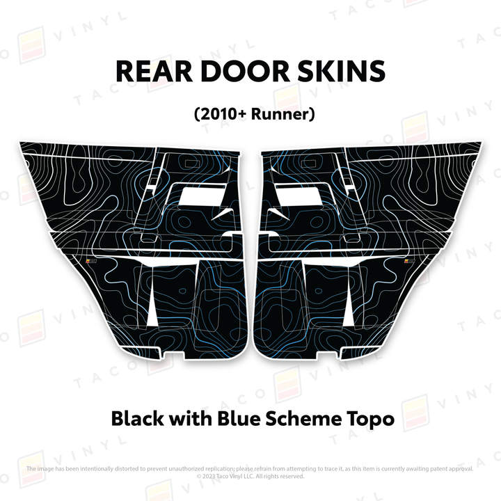 2010-24 4Runner Door Skins