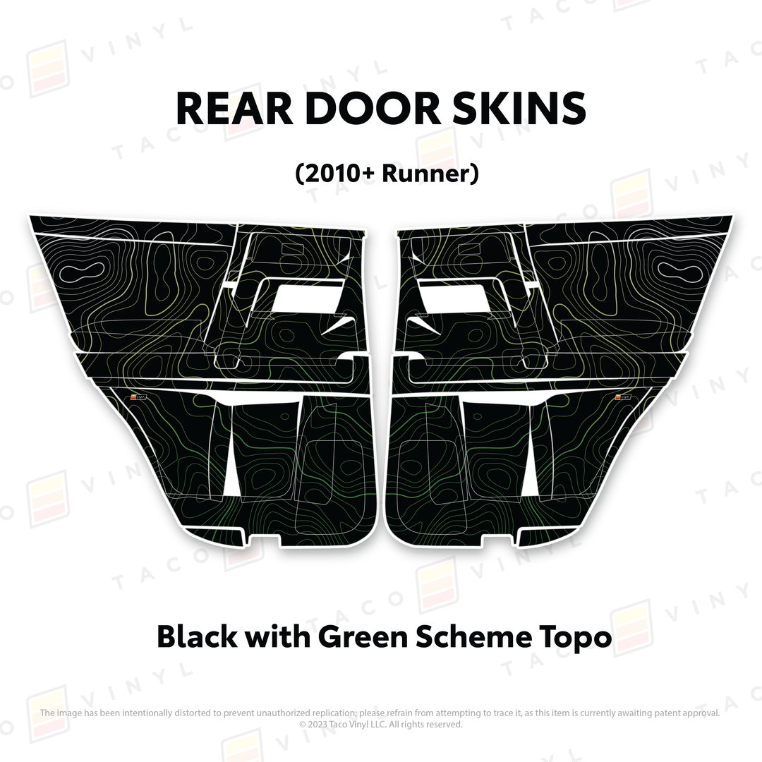 2010-24 4Runner Door Skins