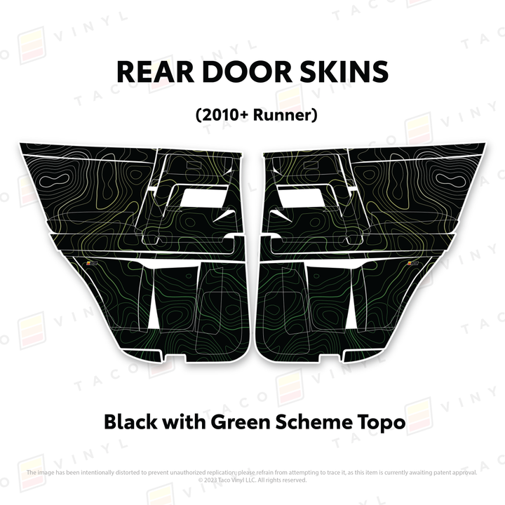 2010-24 4Runner Door Skins