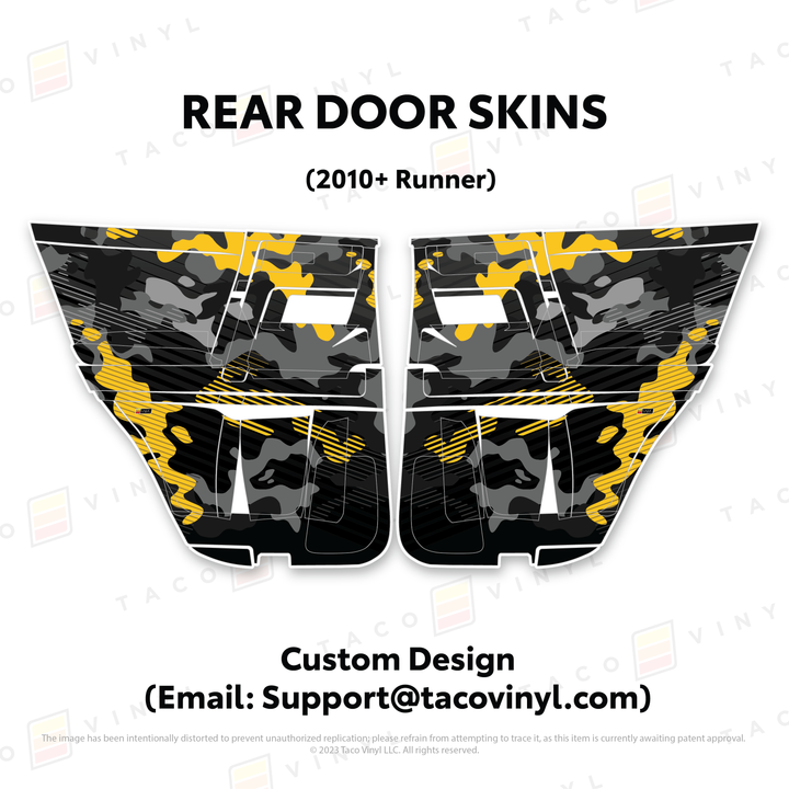 2010-24 4Runner Door Skins