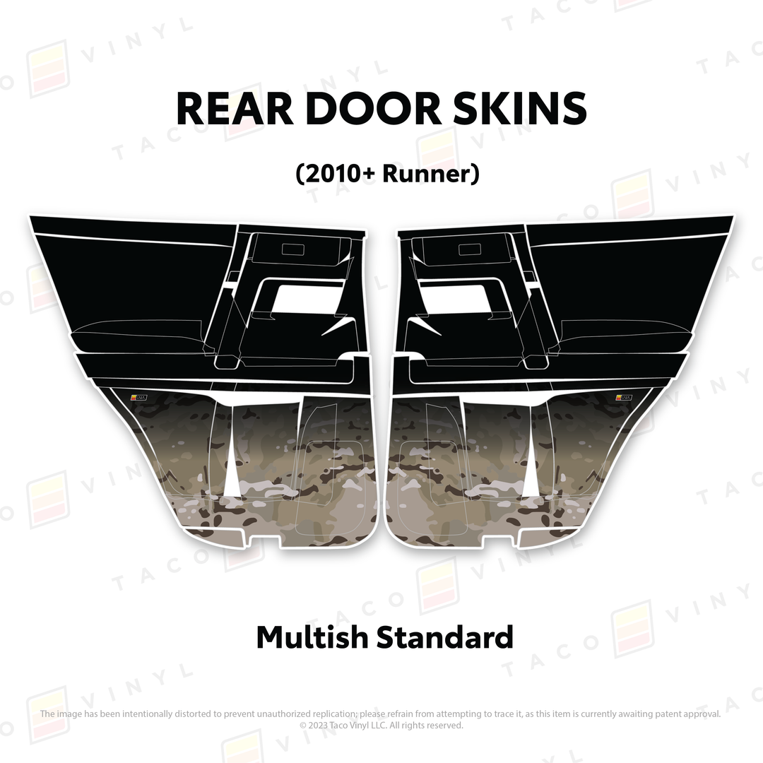 2010-24 4Runner Door Skins
