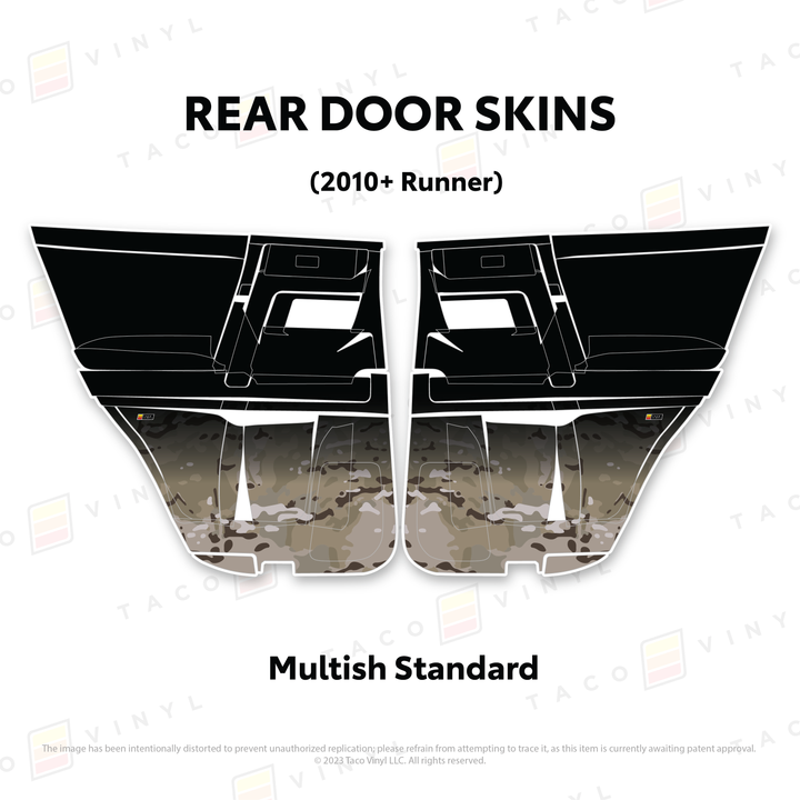 2010-24 4Runner Door Skins