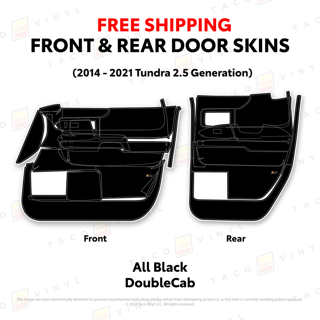 2014-21 Tundra Door Skins