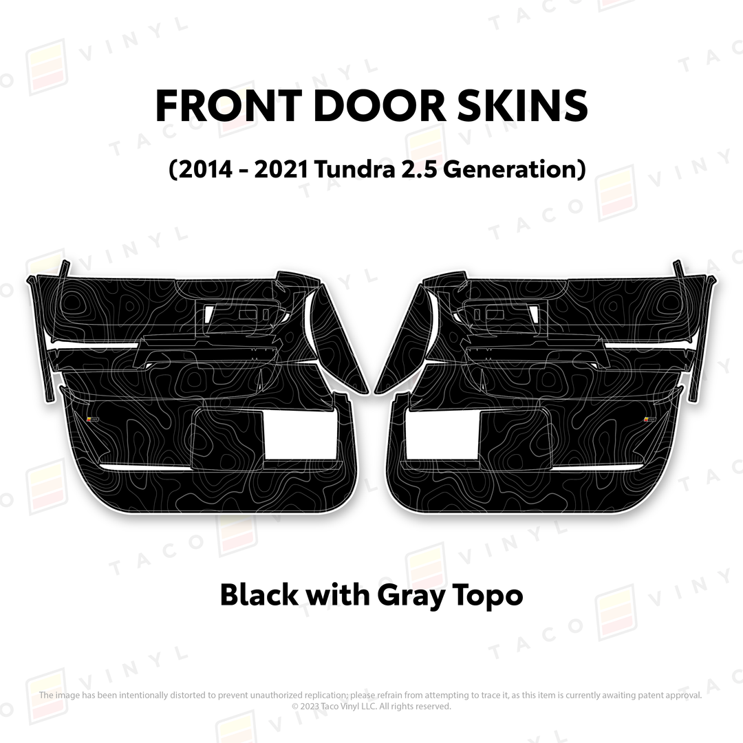 2014-21 Tundra Door Skins