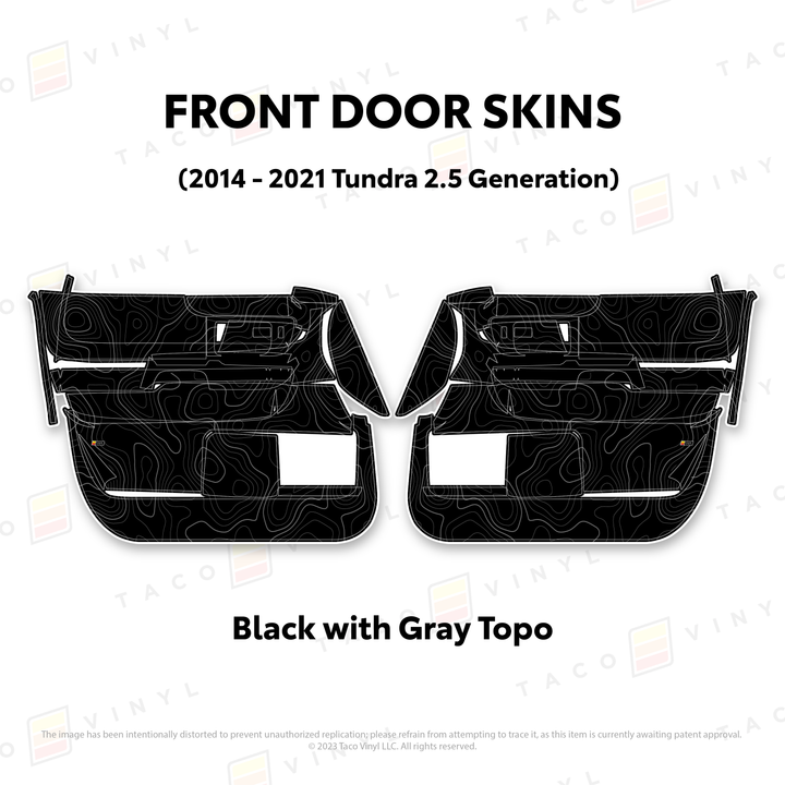2014-21 Tundra Door Skins