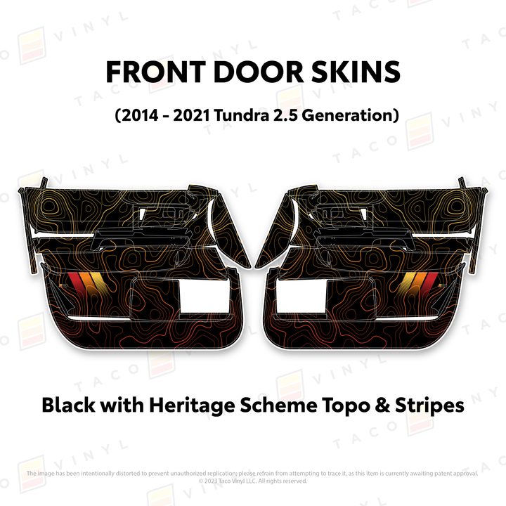 2014-21 Tundra Door Skins