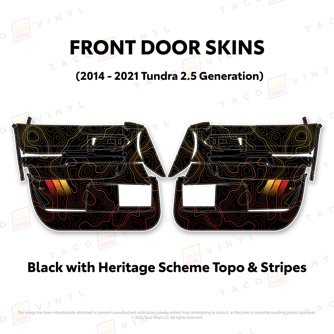 2014-21 Tundra Door Skins
