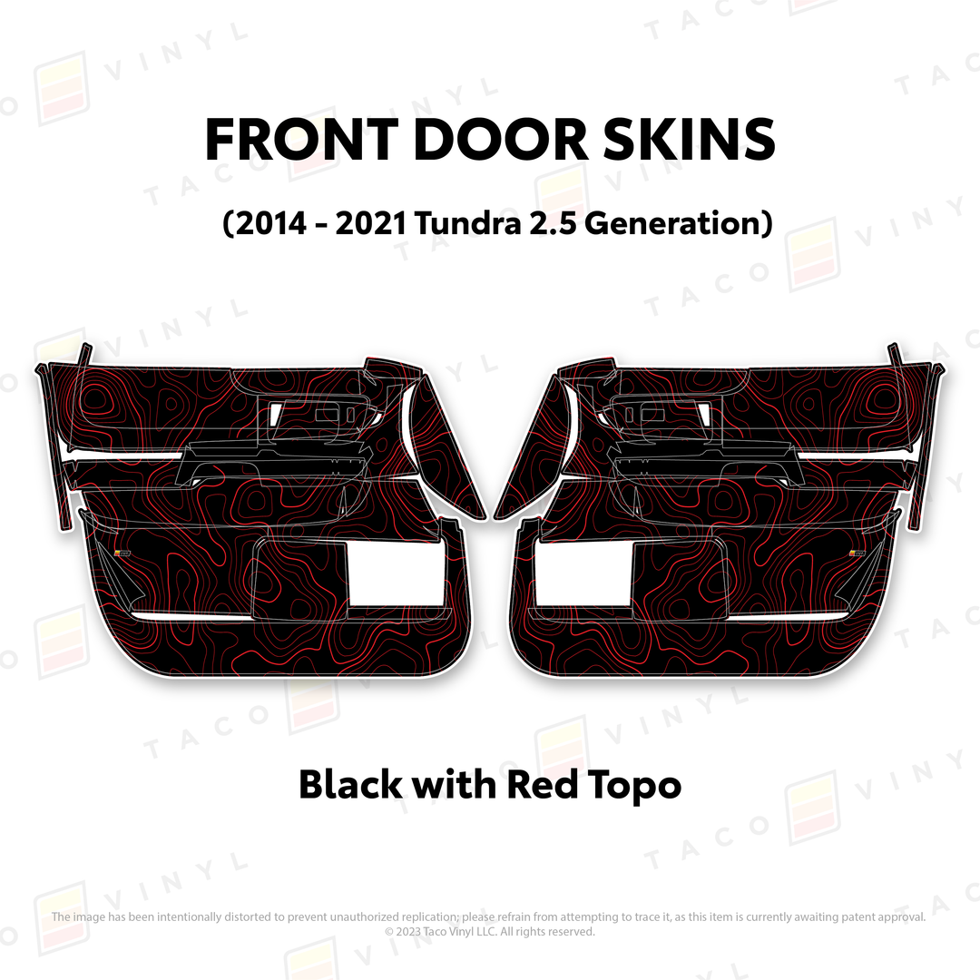 2014-21 Tundra Door Skins