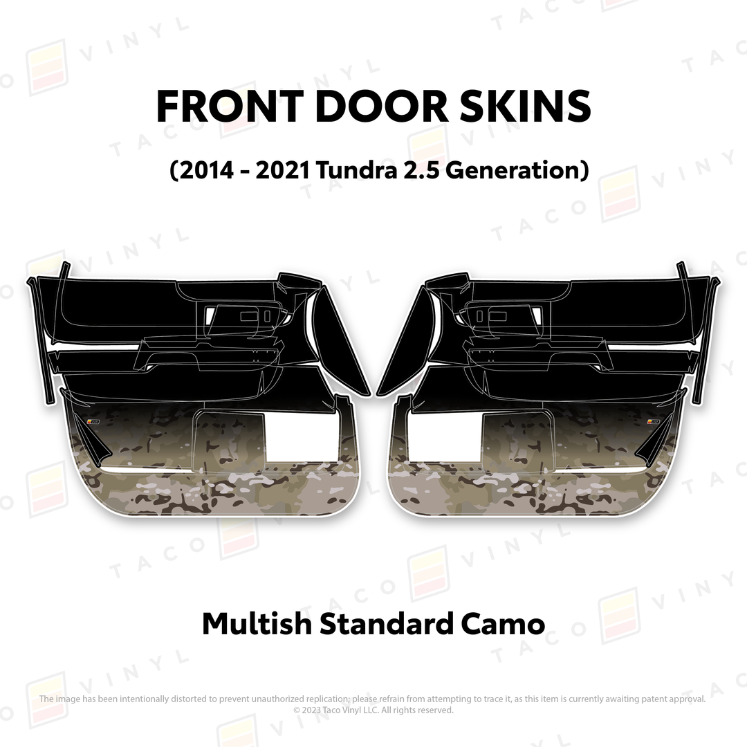 2014-21 Tundra Door Skins