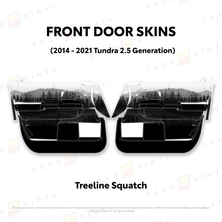 2014-21 Tundra Door Skins