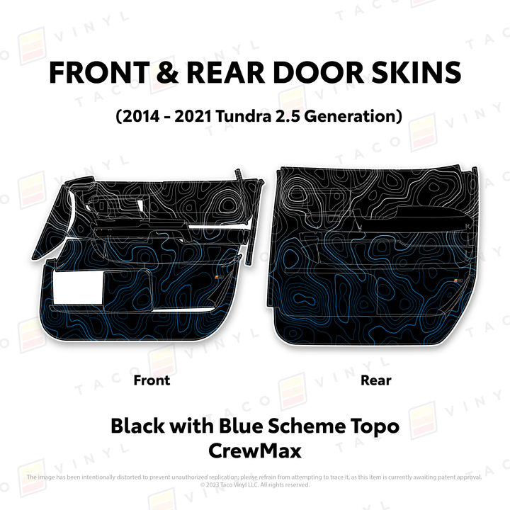2014-21 Tundra Door Skins