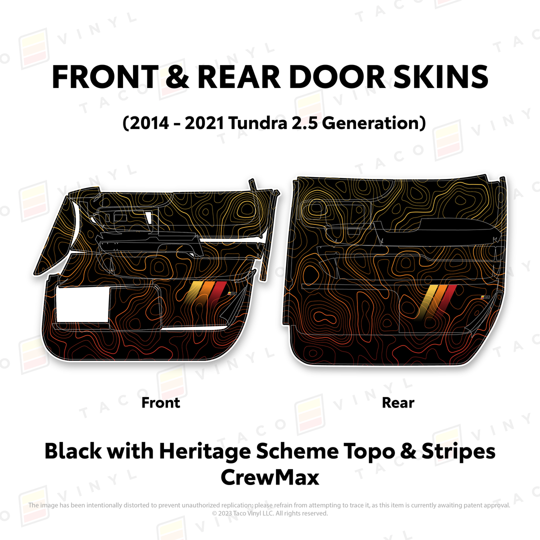 2014-21 Tundra Door Skins