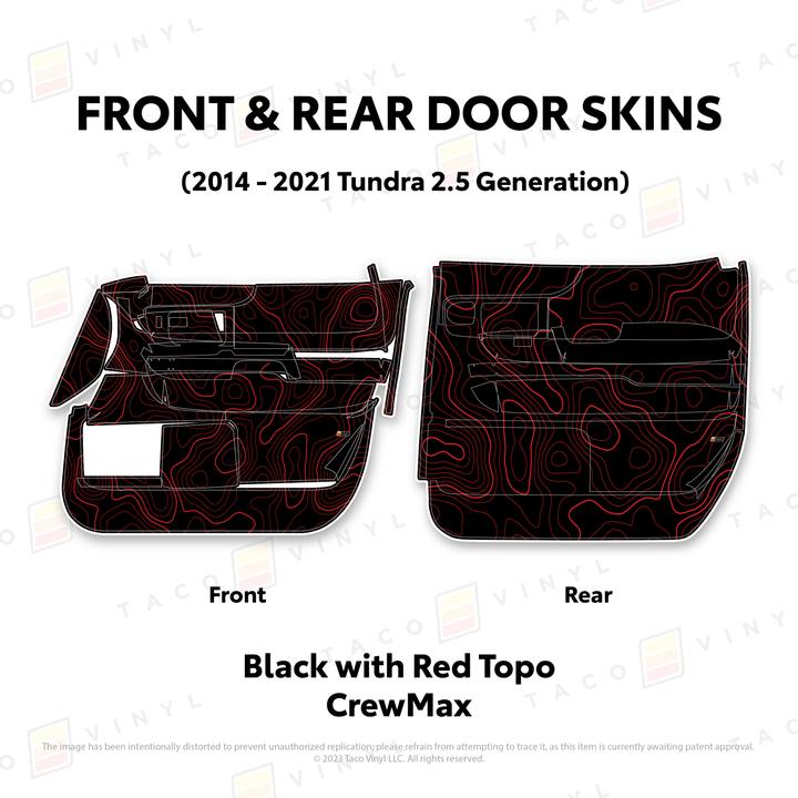 2014-21 Tundra Door Skins