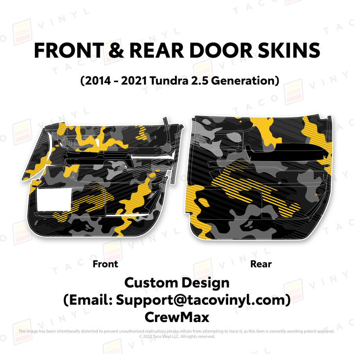2014-21 Tundra Door Skins