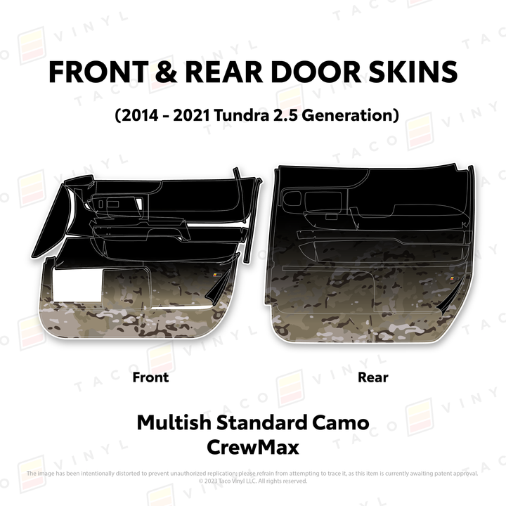 2014-21 Tundra Door Skins