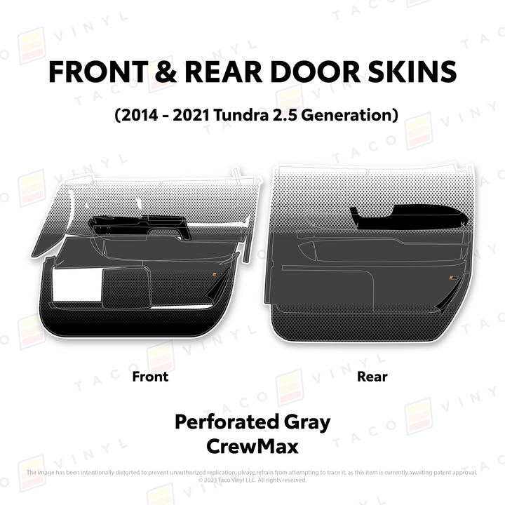 2014-21 Tundra Door Skins