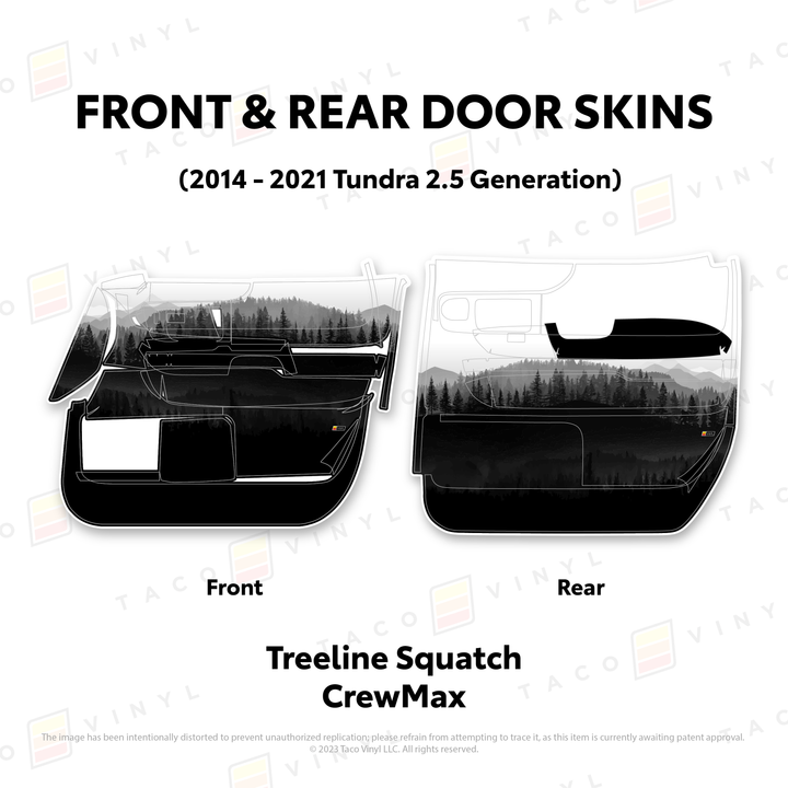 2014-21 Tundra Door Skins