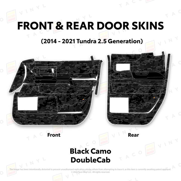 2014-21 Tundra Door Skins