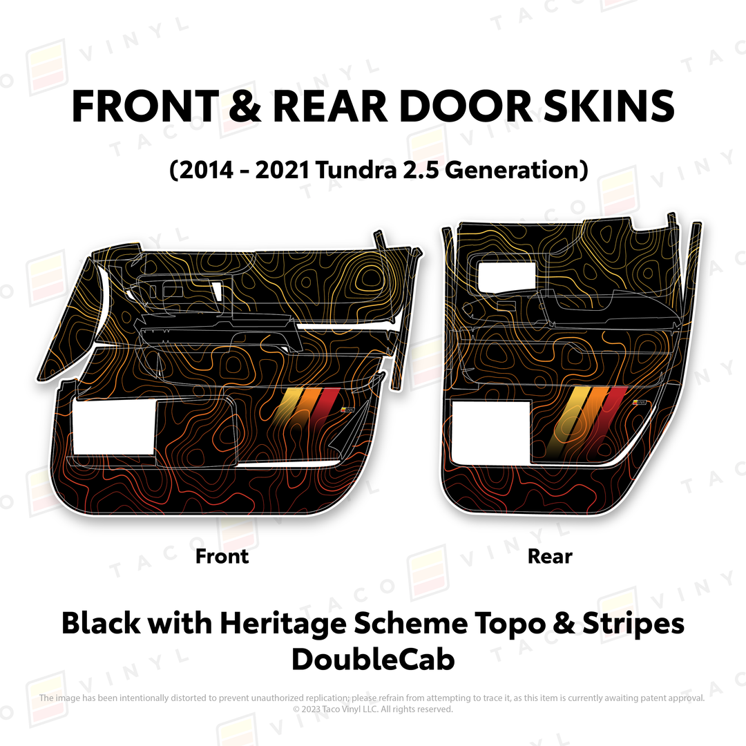2014-21 Tundra Door Skins